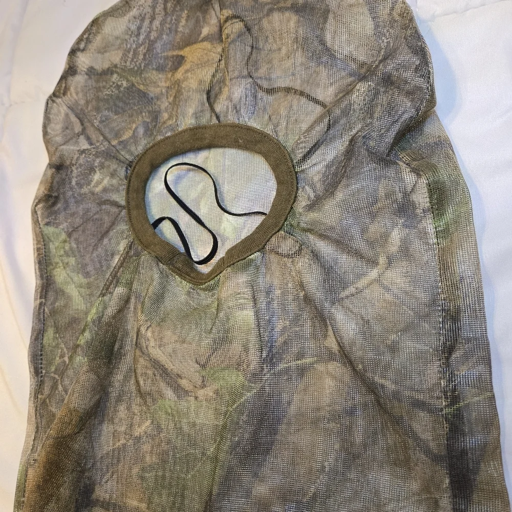 Hunters Specialties Headnet Realtree Edge Hunting Travel Camo Activewear One Sz